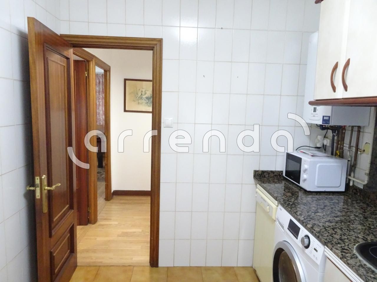 Cocina de Piso de alquiler en Santander con Calefacción