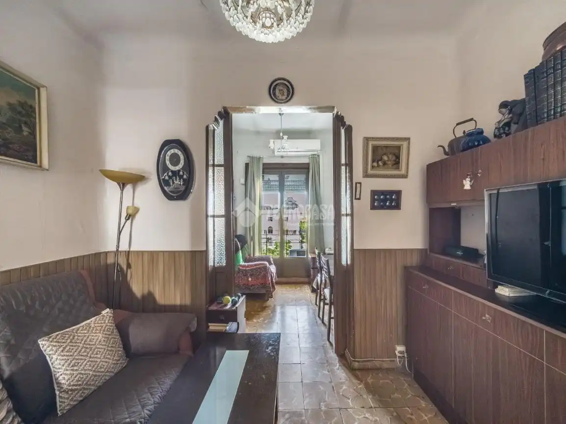 Sala de estar de Piso en venta en Madrid con Aire acondicionado, Terraza y Balcón