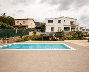 Schwimmbecken von Haus oder Chalet miete in Sant Martí de Llémena mit Klimaanlage, Terrasse und Schwimmbad