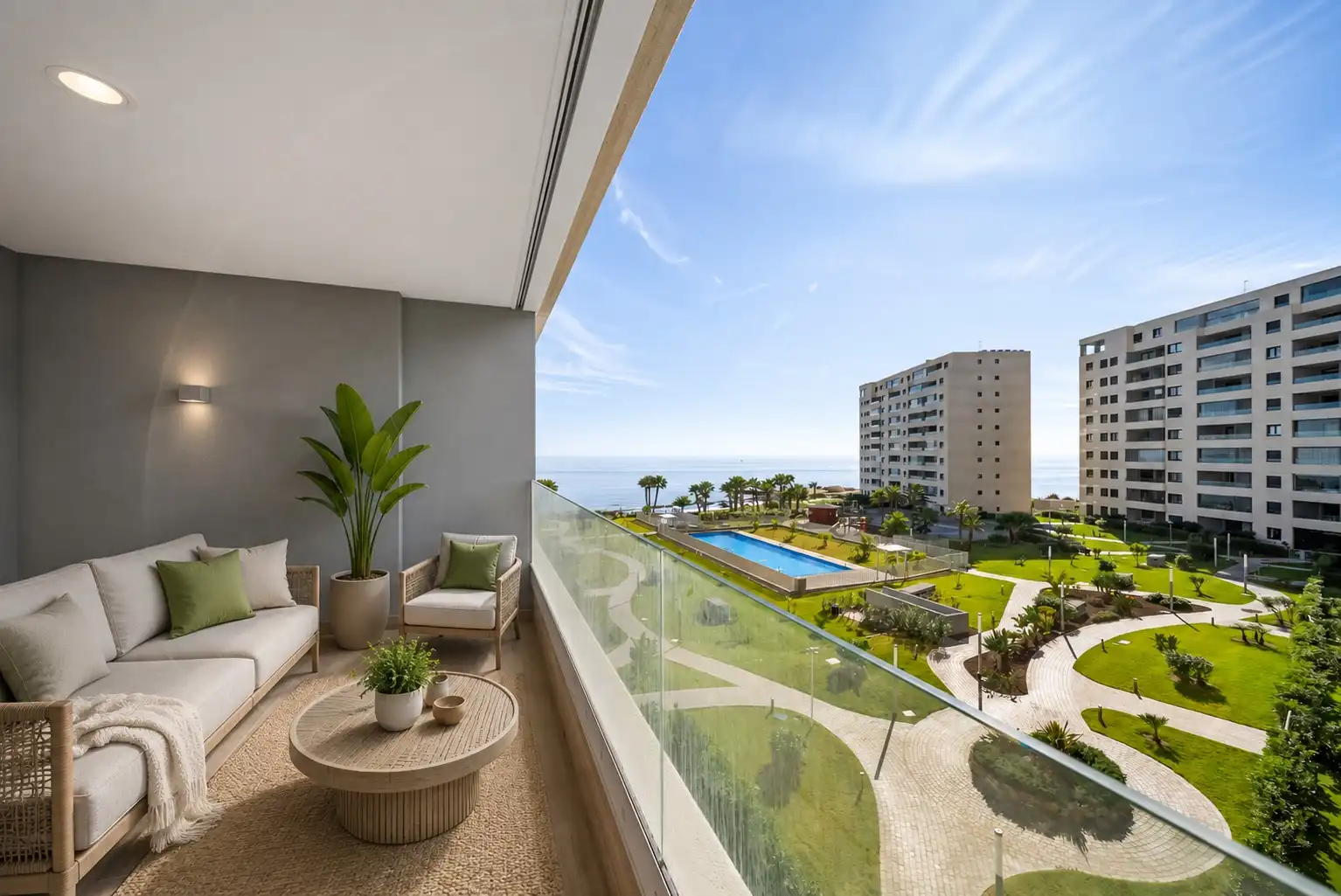 Apartament amb piscina en venda a Playa del Acequión, Náufragos y Rocío del Mar
