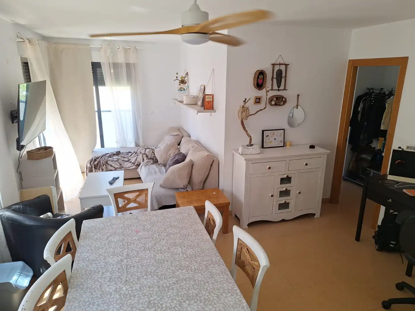 Living room of Attic for sale in San Vicente del Raspeig / Sant Vicent del Raspeig  with Air Conditioner, Terrace and Storage room
