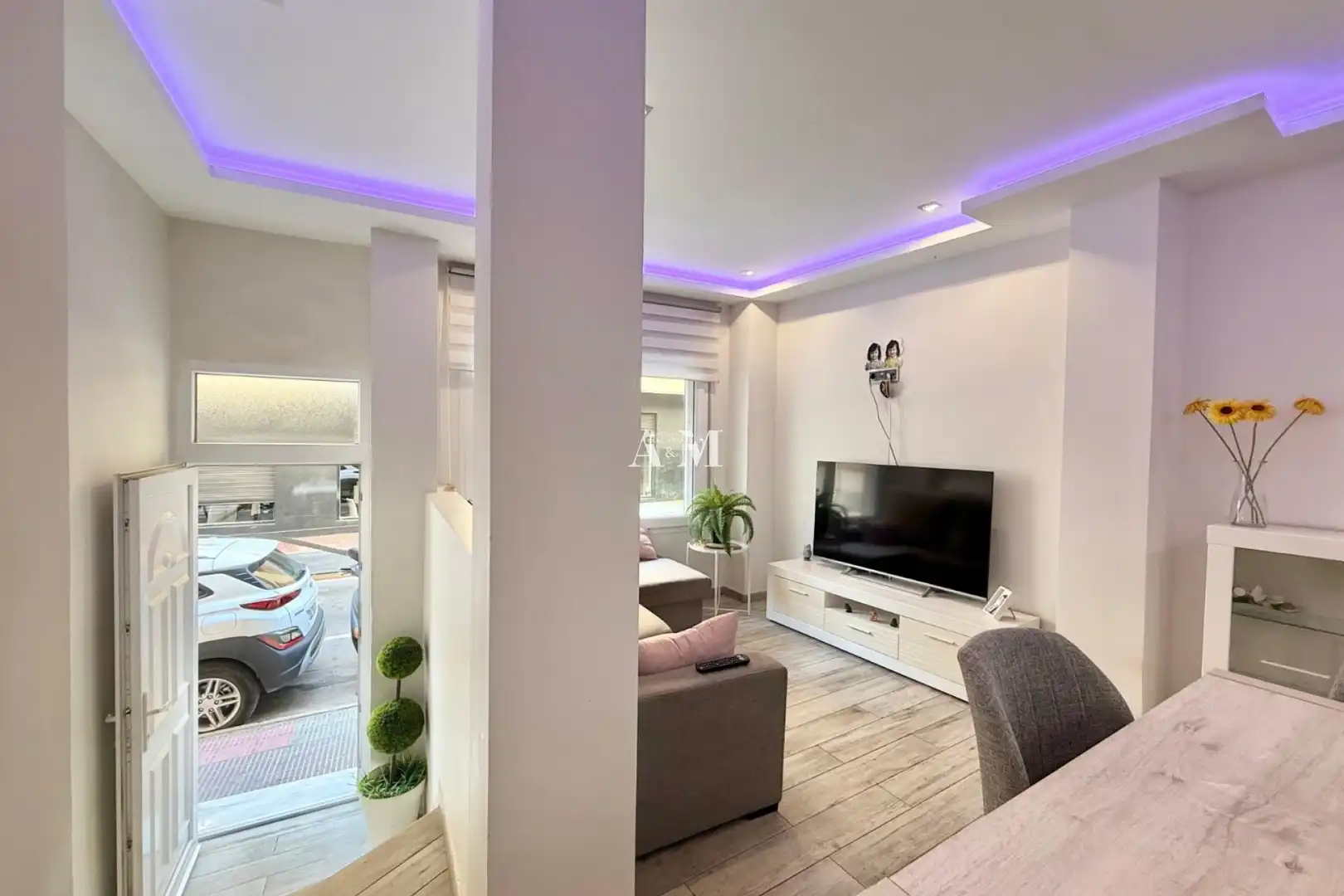 Sala de estar de Planta baja de alquiler en Torrevieja con Aire acondicionado, Calefacción y Terraza