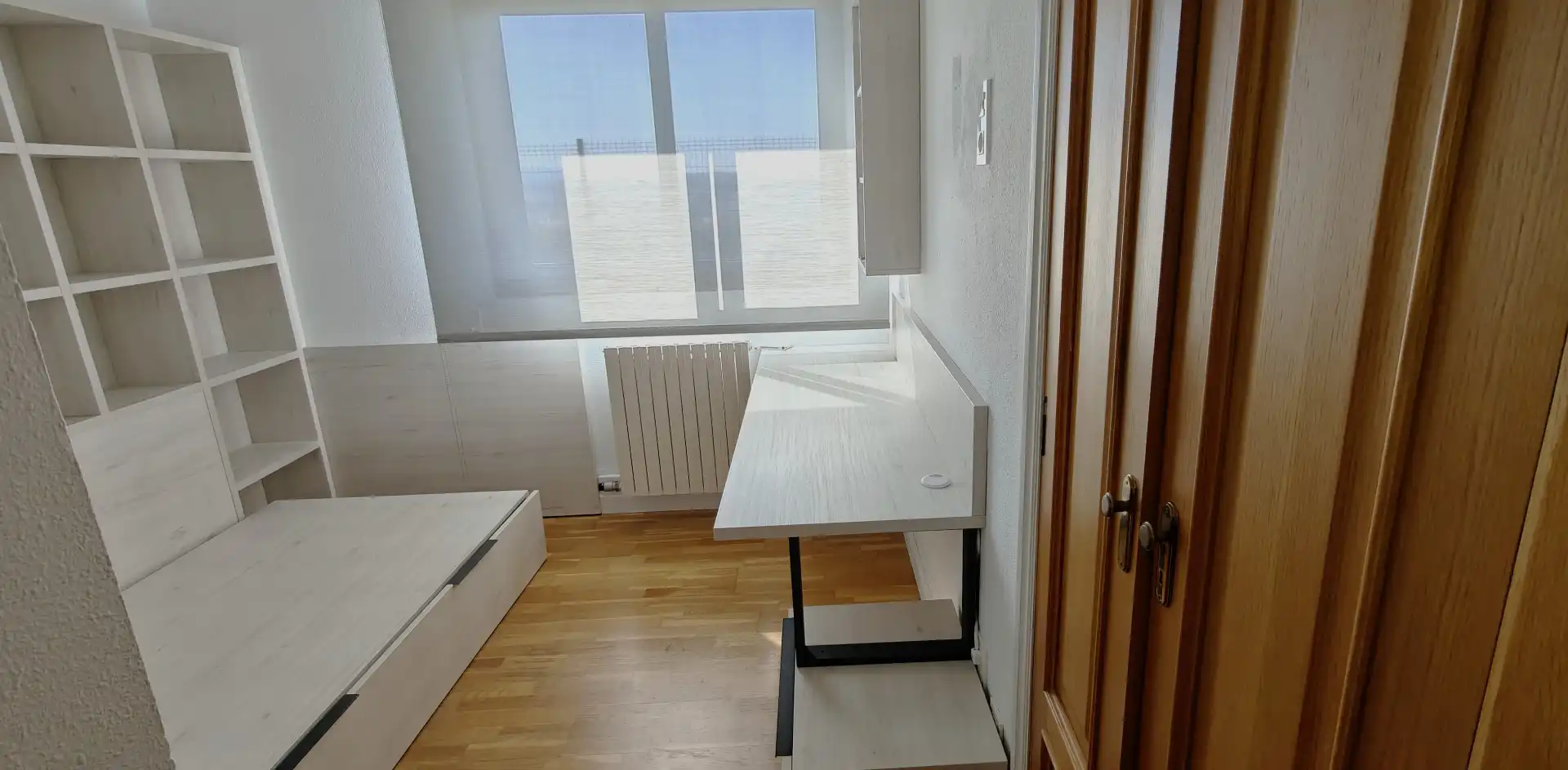 Bedroom of Attic for rent in Zaragoza  with Air Conditioner, Heating and Parquet flooring