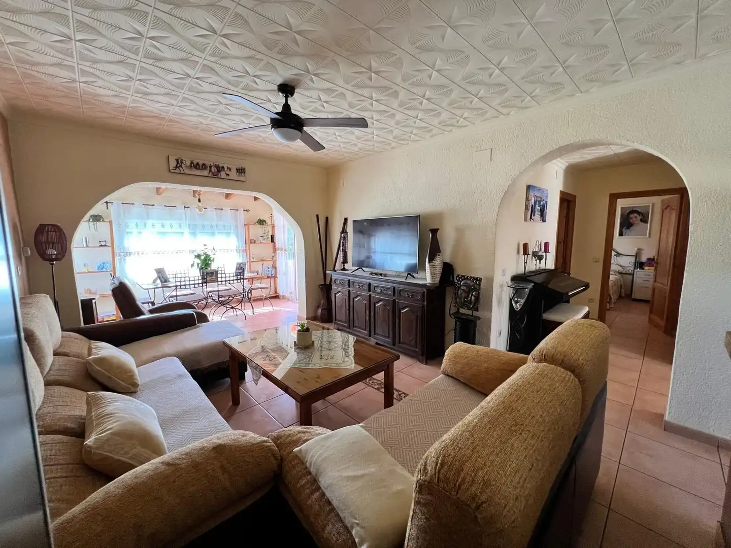 Living room of Houses for sale in La Nucia  with Private garden, Terrace and Storage room