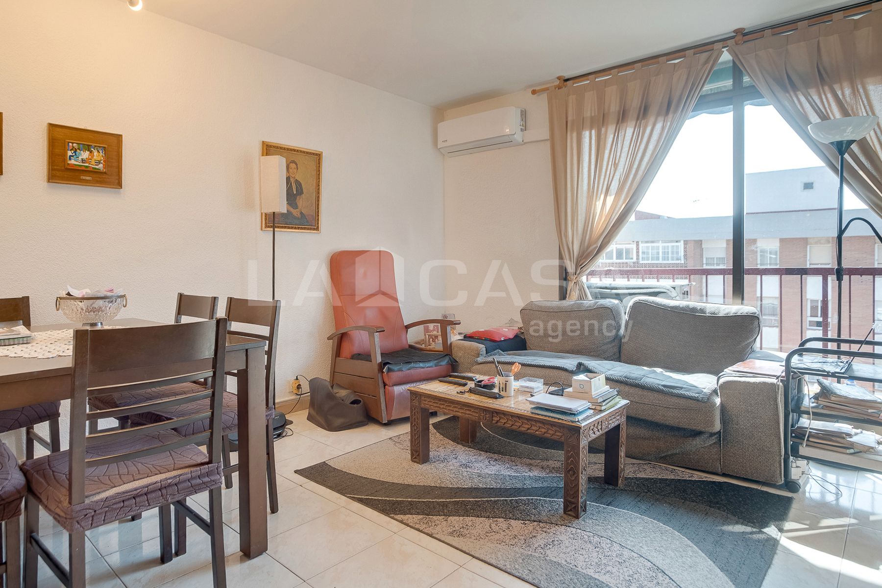 Sala de estar de Piso en venta en  Barcelona Capital con Calefacción y Balcón