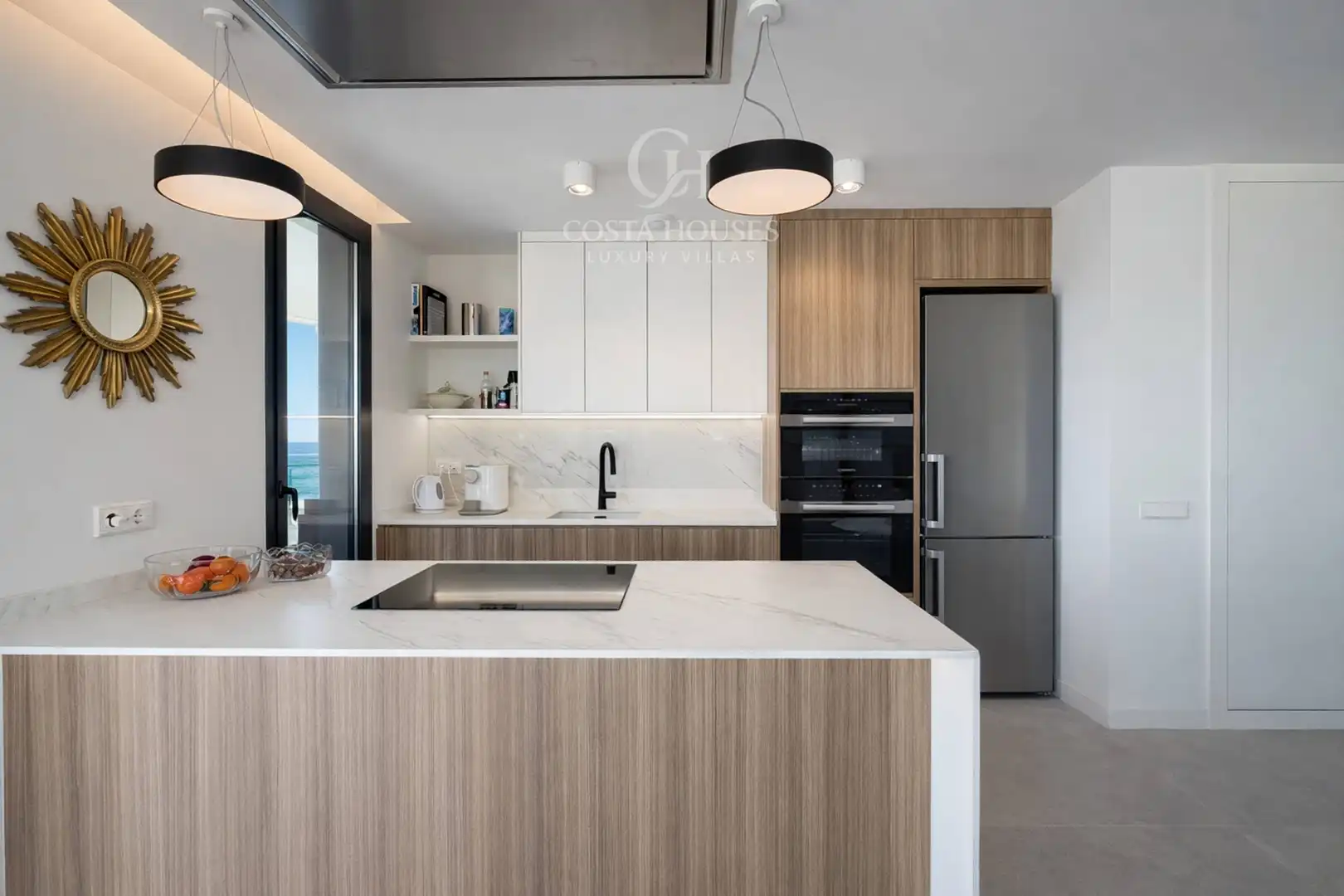 Cocina de Ático en venta en Dénia con Aire acondicionado, Calefacción y Jardín privado