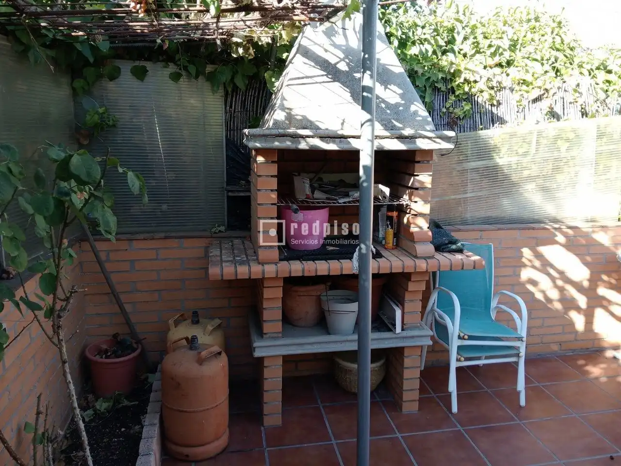 Garden of Houses for sale in Madrid  with Air Conditioner, Heating and Terrace