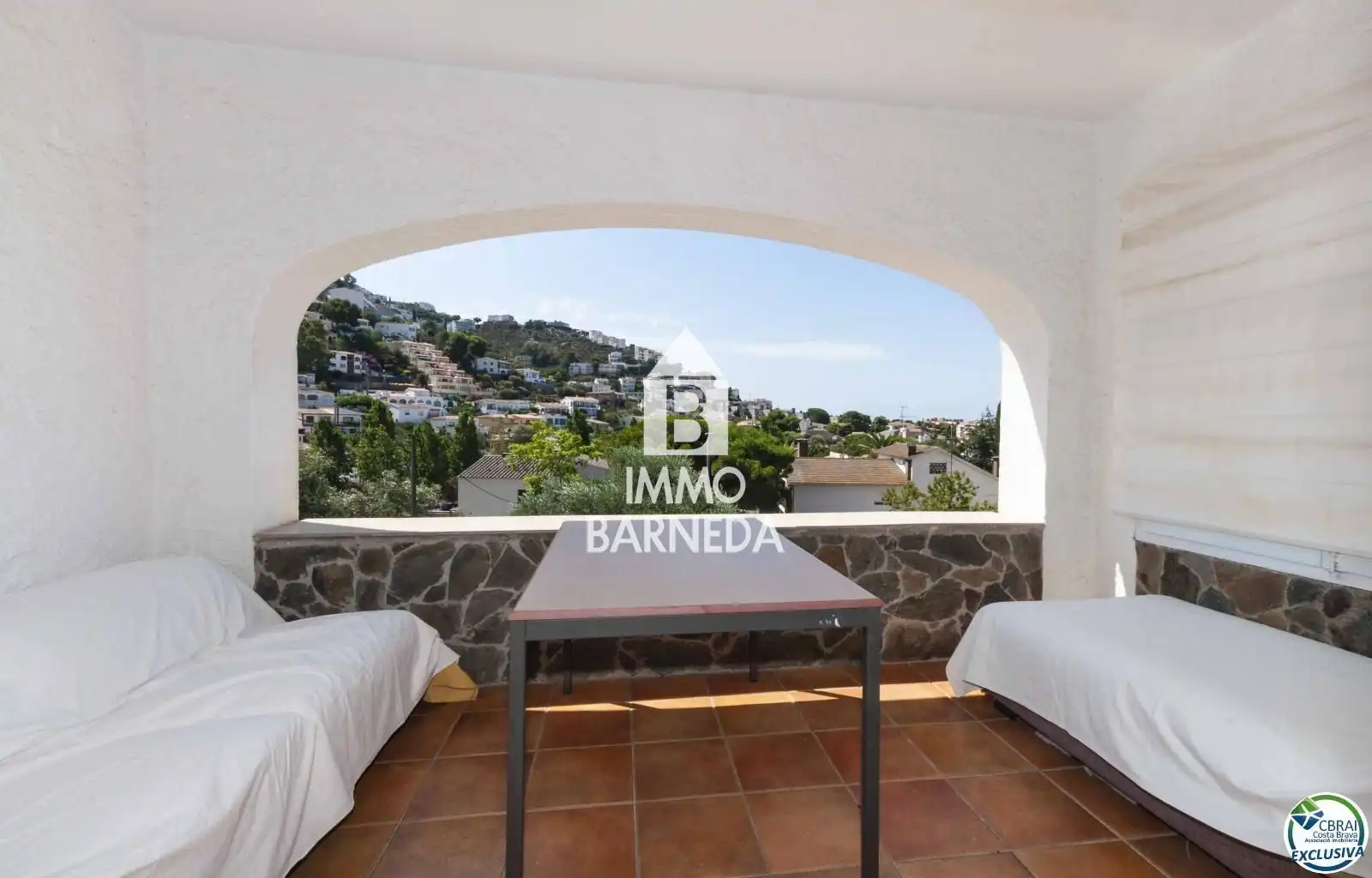 Exterior view of Flat for sale in Roses  with Heating, Terrace and Storage room