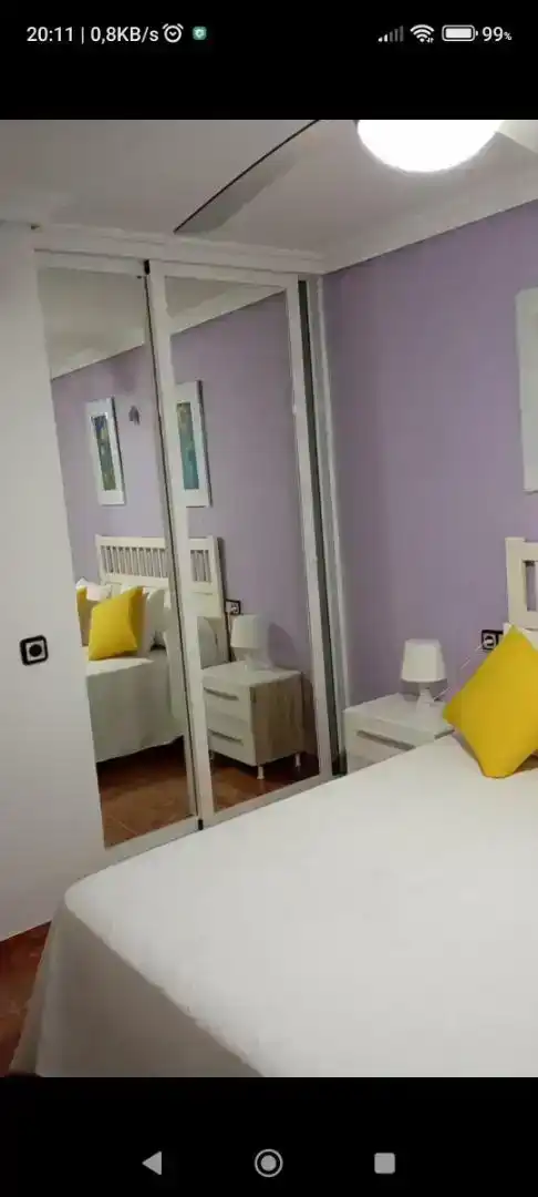Habitación de Piso de alquiler en Sevilla con Aire acondicionado, Amueblado y Horno