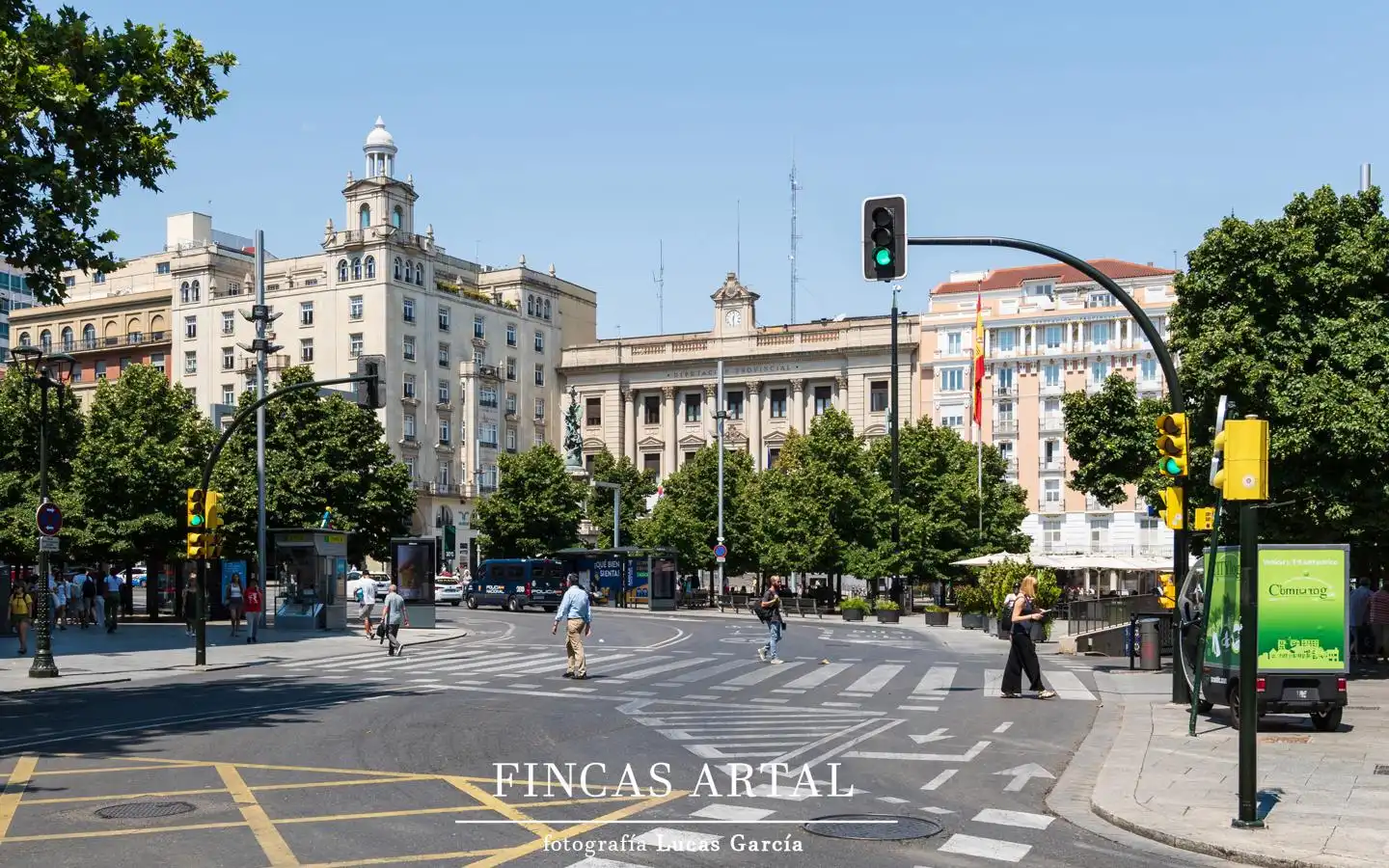 Vista exterior de Piso en venta en Zaragoza con Aire acondicionado, Calefacción y Terraza