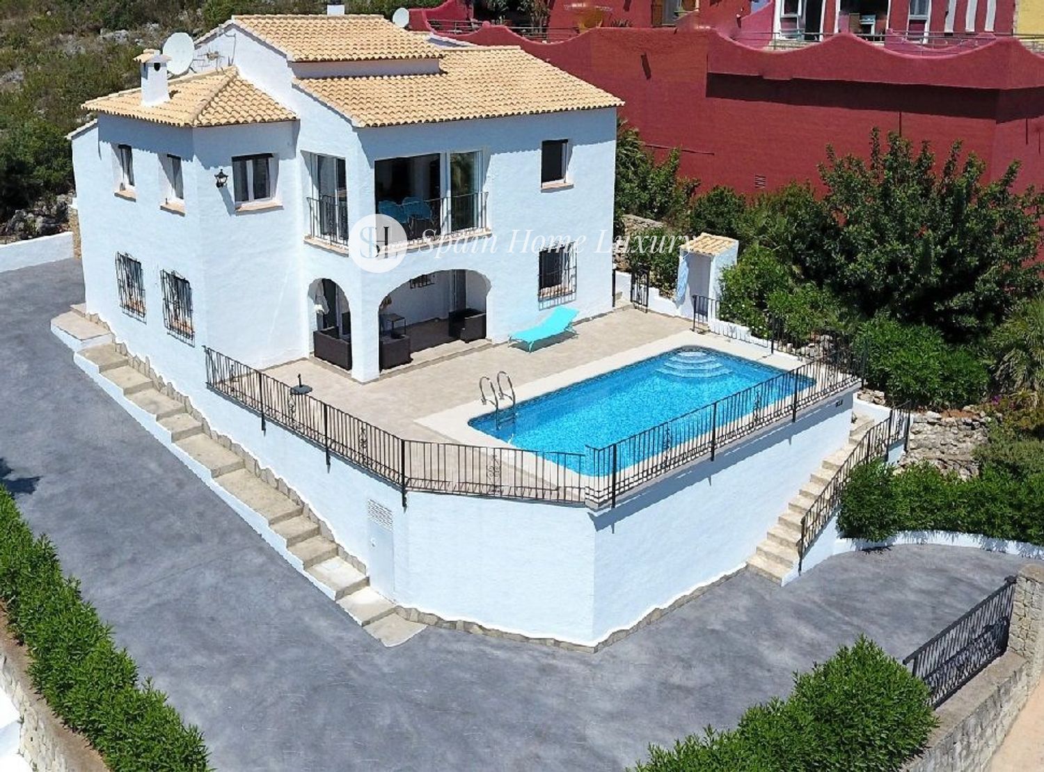 Vista exterior de Casa o xalet en venda en Adsubia amb Aire condicionat, Terrassa i Traster