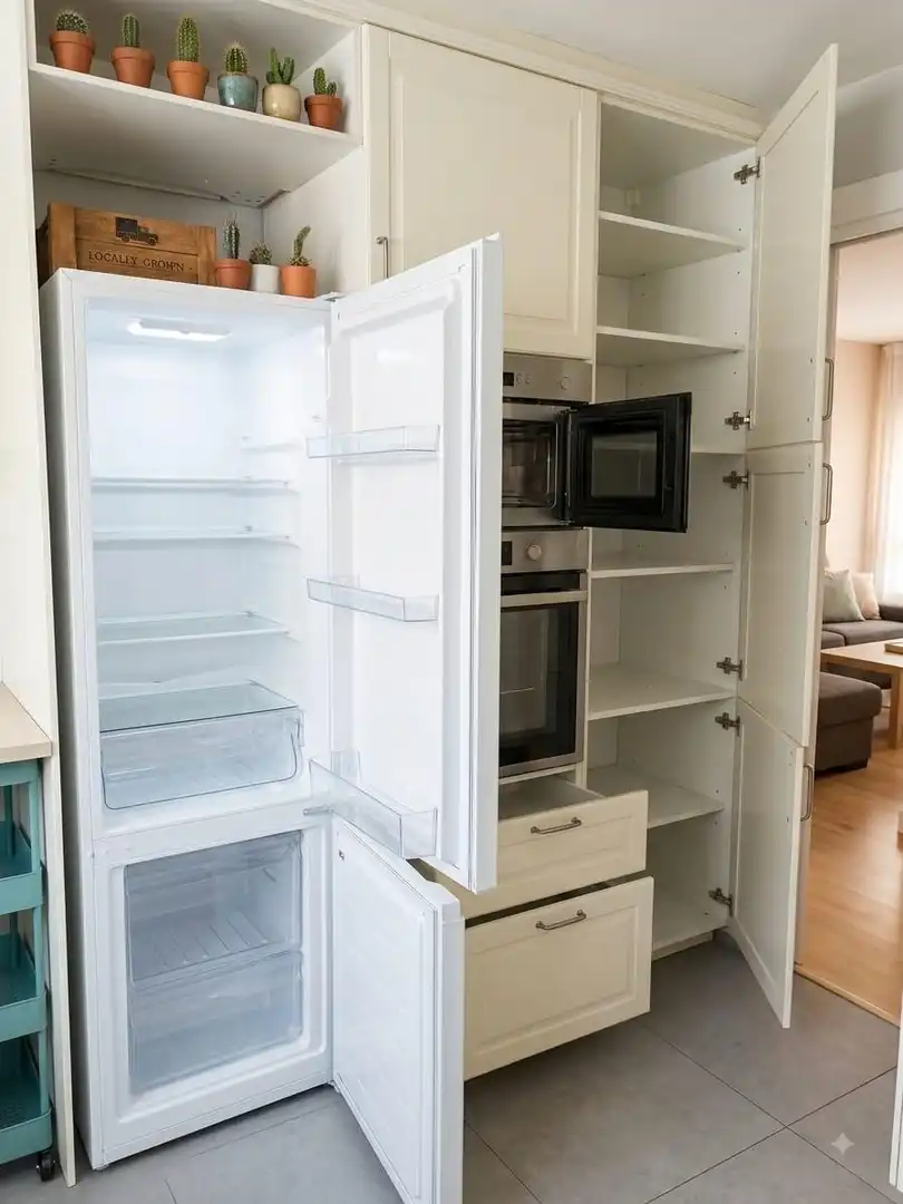 Cocina de Piso en venta en Oviedo  con Calefacción y Amueblado