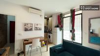 Sala d'estar de Pis de lloguer en  Barcelona Capital amb Aire condicionat, Calefacció i Moblat