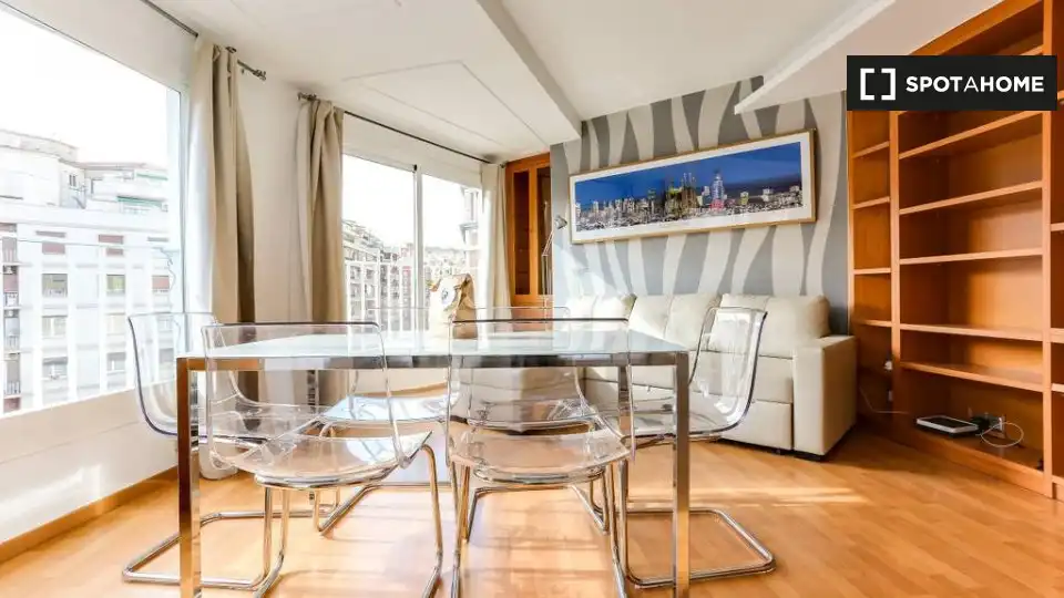Piso con terraza en alquiler en Eixample, imagen 7