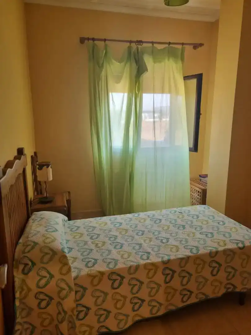 Schlafzimmer von Wohnung zur Miete in Mérida mit Klimaanlage, Abstellraum und Ofen