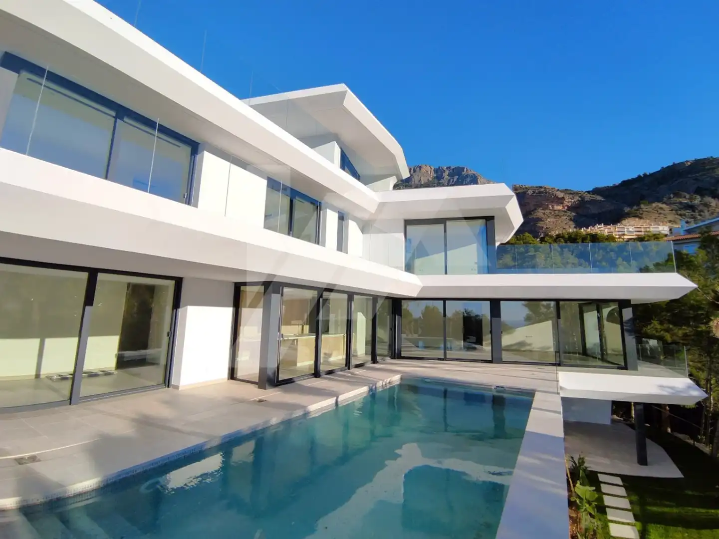 Vista exterior de Casa o chalet en venta en Altea con Aire acondicionado, Calefacción y Jardín privado