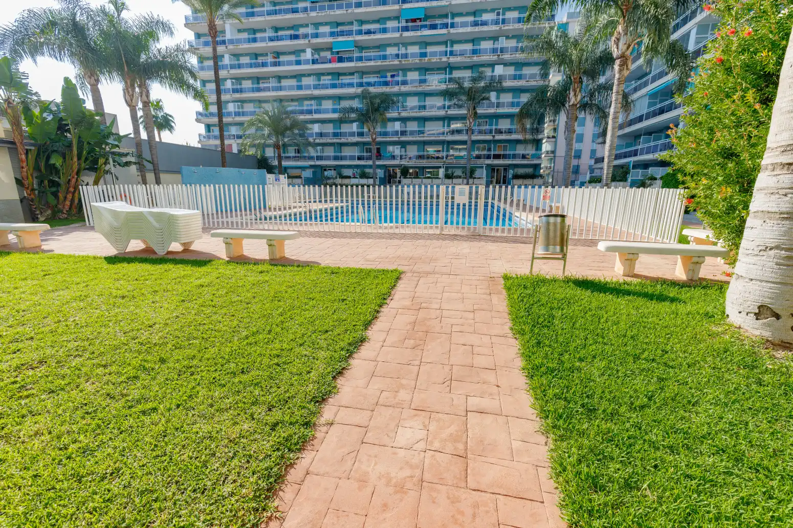 Piscina de Pis en venda en Gandia amb Calefacció, Jardí privat i Terrassa