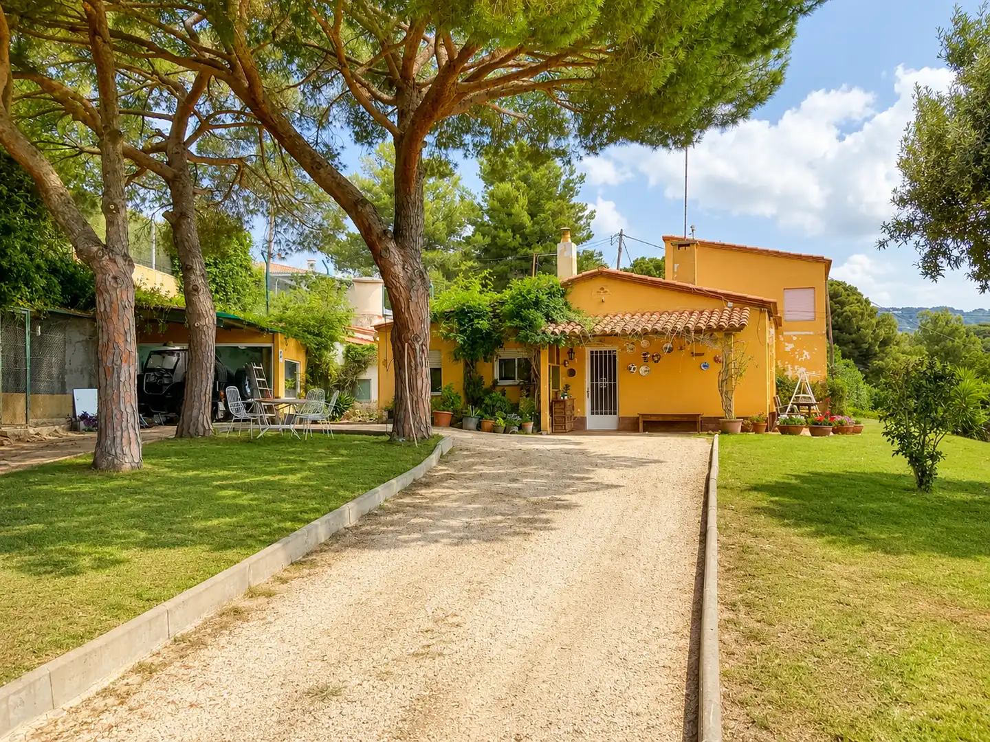 Jardí de Finca rústica en venda en Sant Andreu de Llavaneres amb Jardí privat