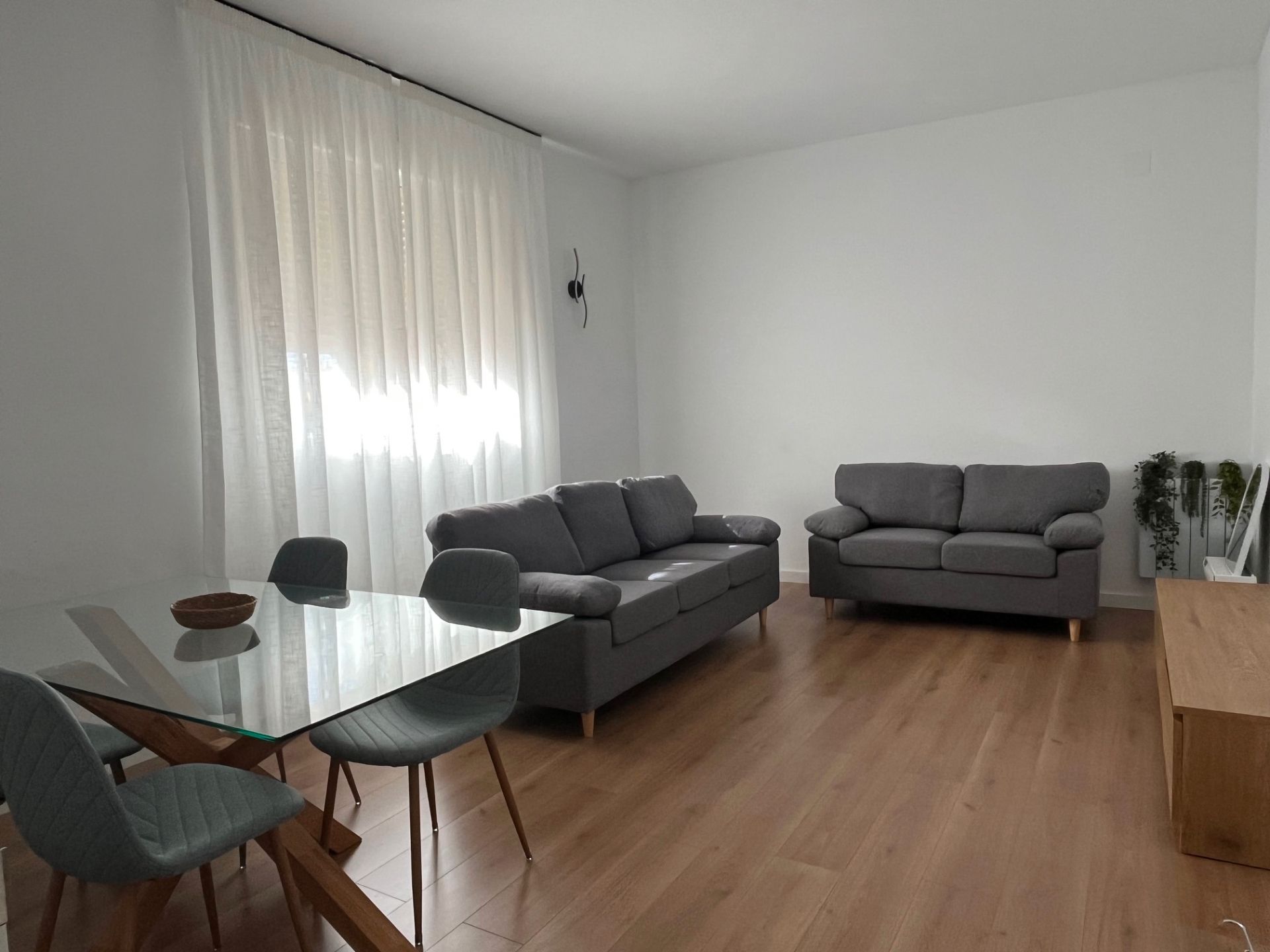 Living room of House or chalet to rent in Argamasilla de Calatrava  with Air Conditioner, Terrace and Furnished
