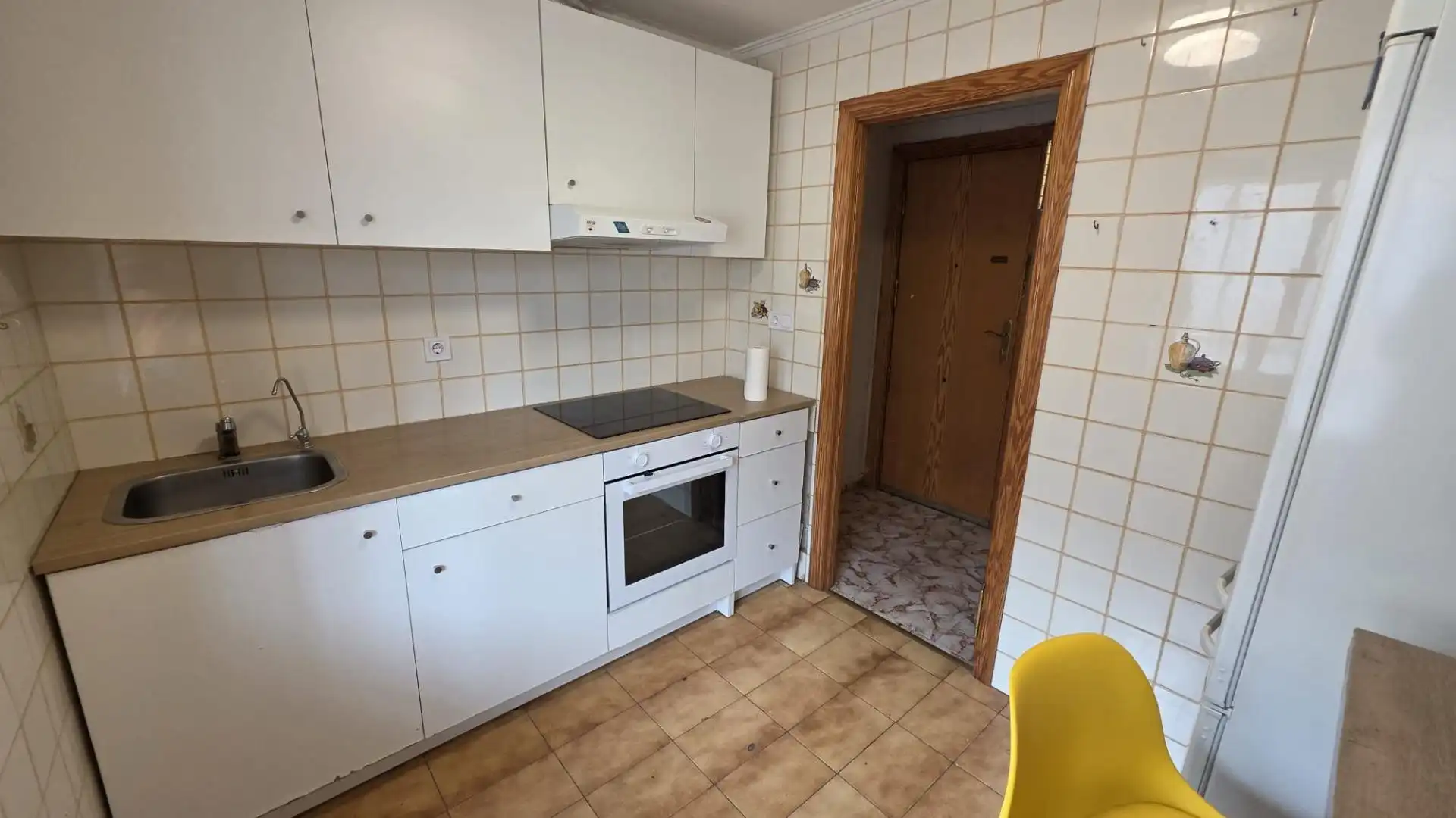 Cocina de Apartamento de alquiler en Alicante / Alacant con Aire acondicionado, Amueblado y Balcón