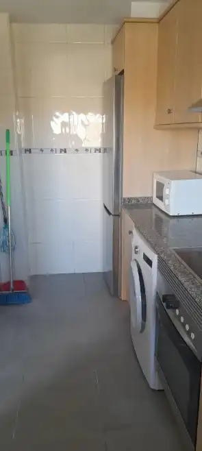 Kitchen of Flat for rent in Torrent  with Air Conditioner, Furnished and Oven