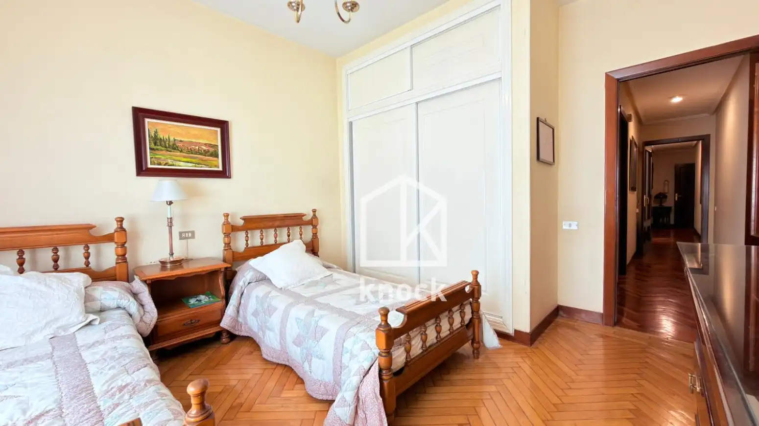 Bedroom of Flat for sale in Oviedo   with Heating and Parquet flooring