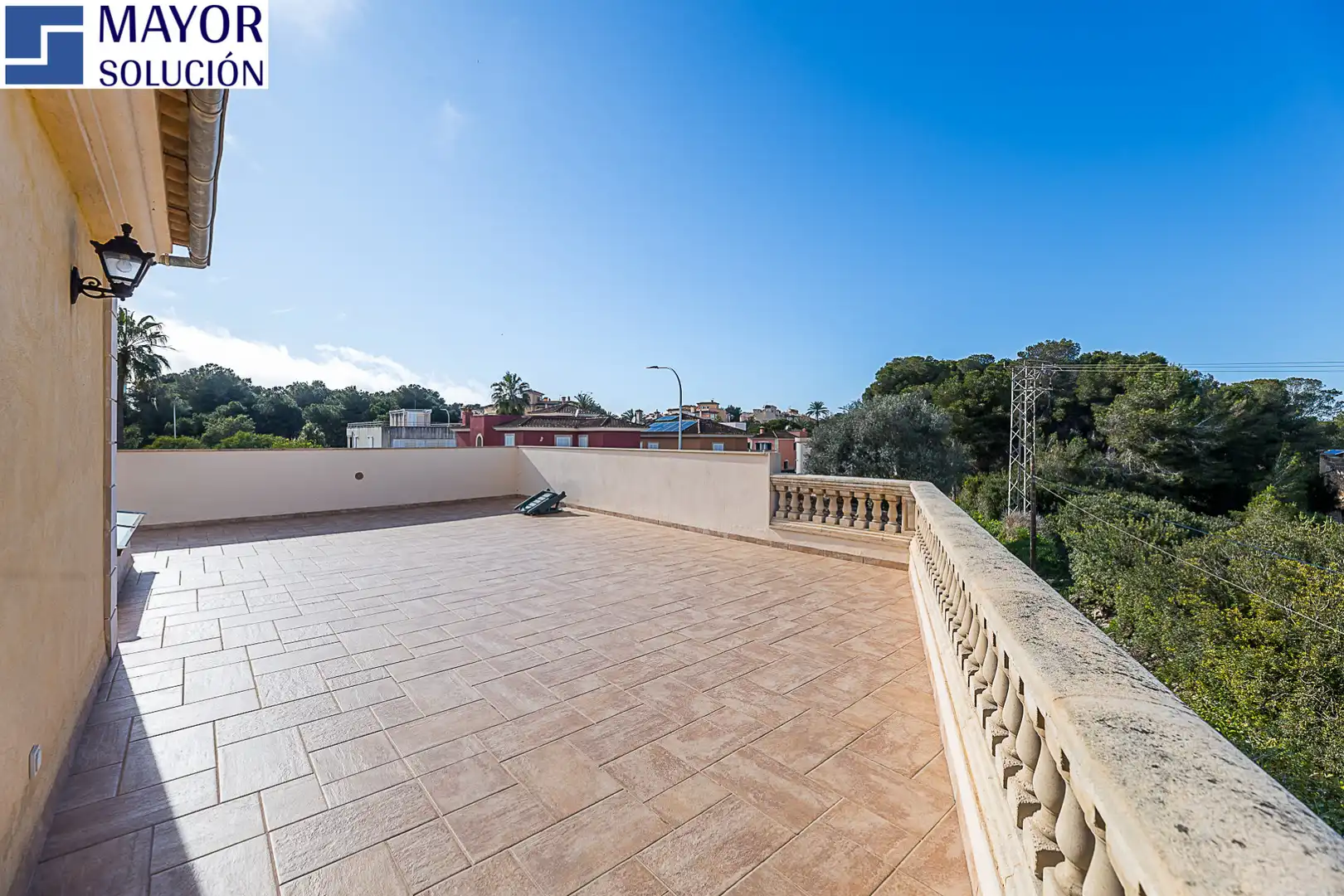 Terrassa de Casa o xalet en venda en  Palma de Mallorca amb Aire condicionat, Calefacció i Jardí privat