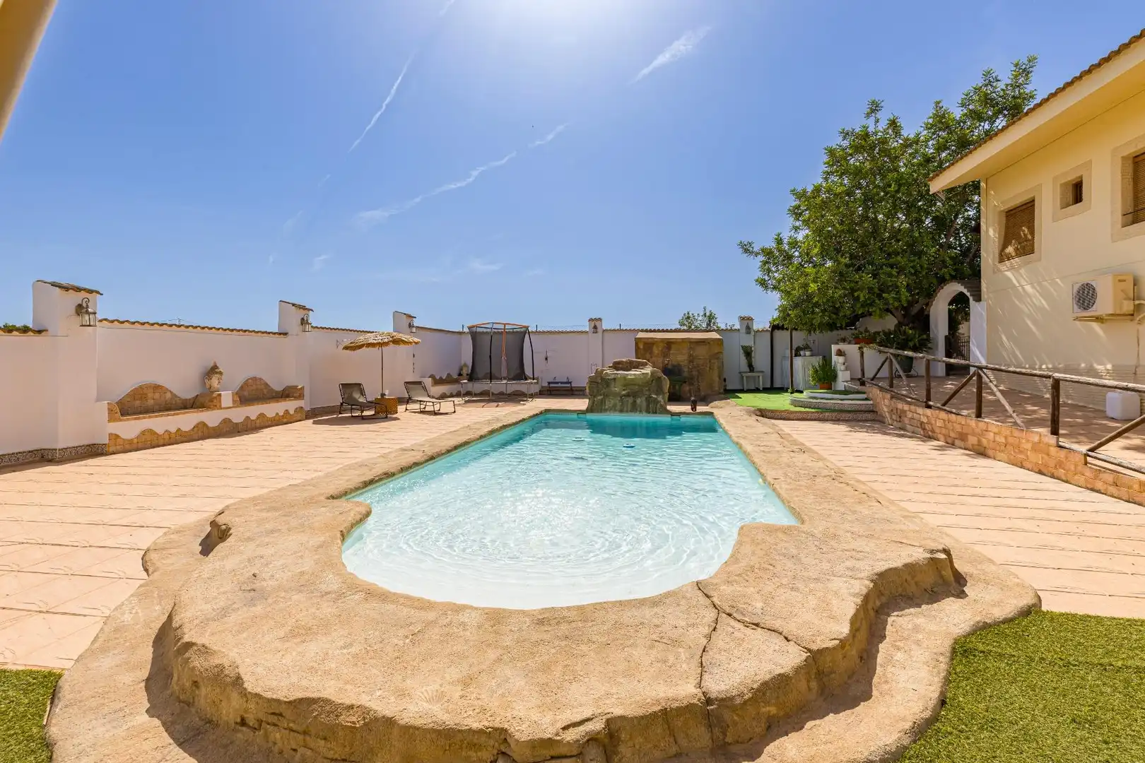 Piscina de Casa o xalet en venda en Molina de Segura amb Aire condicionat, Jardí privat i Terrassa