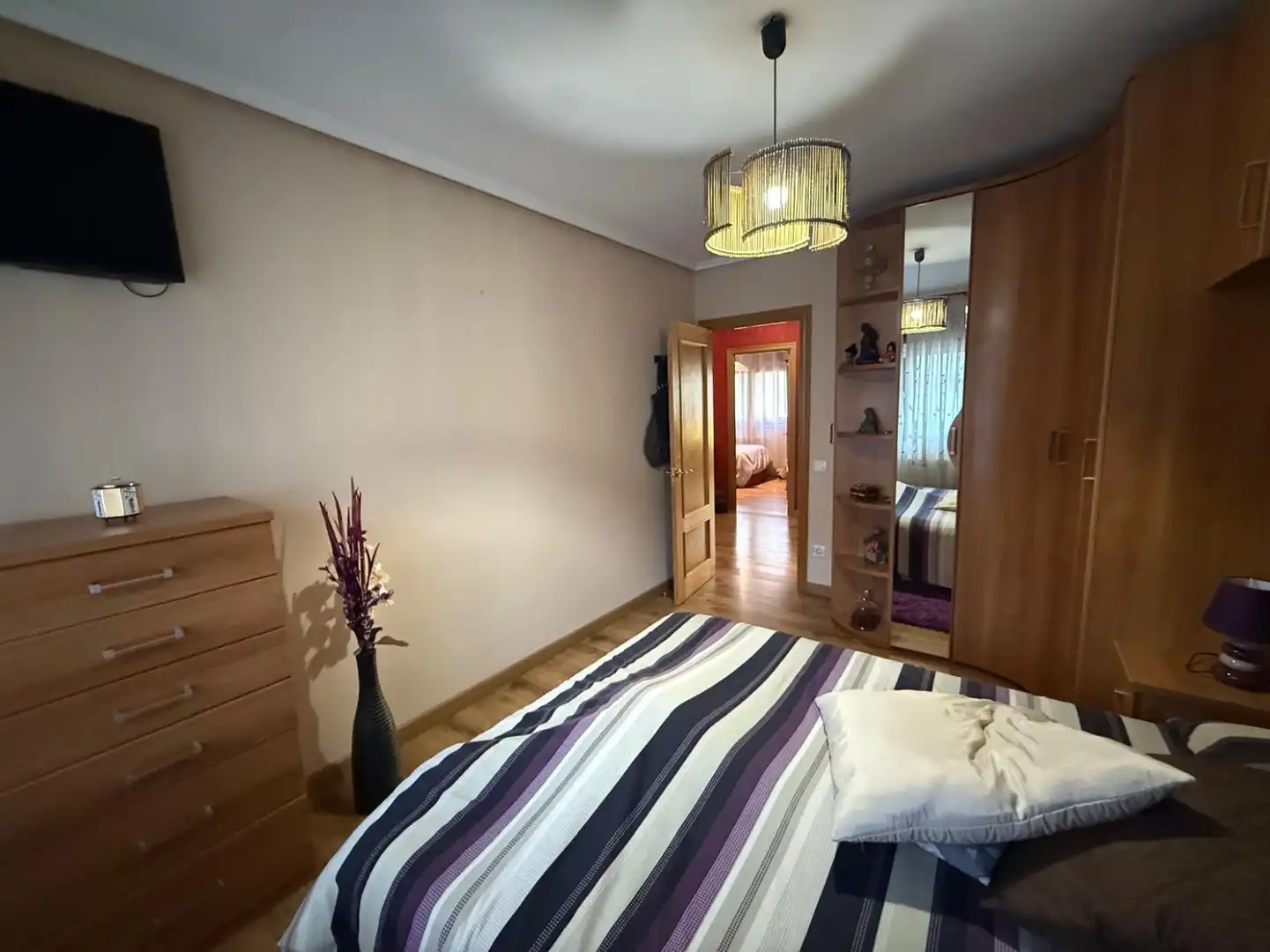 Schlafzimmer von Wohnung zum Verkauf in Castrillón mit Heizung, Privatgarten und Terrasse