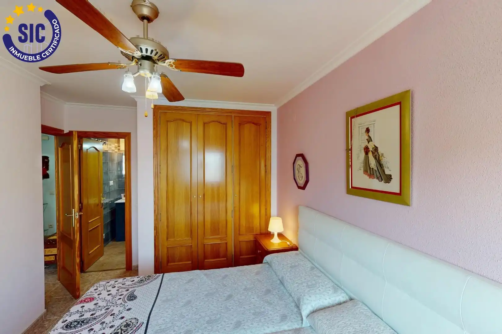 Habitación de Apartamento en venta en Benicasim / Benicàssim con Jardín privado, Terraza y Trastero