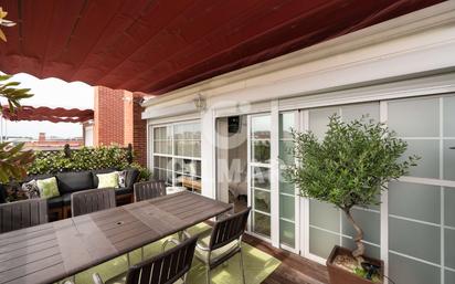 Terrace of Duplex for sale in  Madrid Capital  with Air Conditioner, Private garden and Terrace