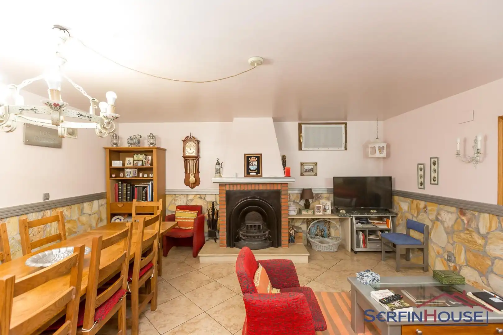 Sala de estar de Casa o chalet en venta en Meruelo con Calefacción, Jardín privado y Terraza
