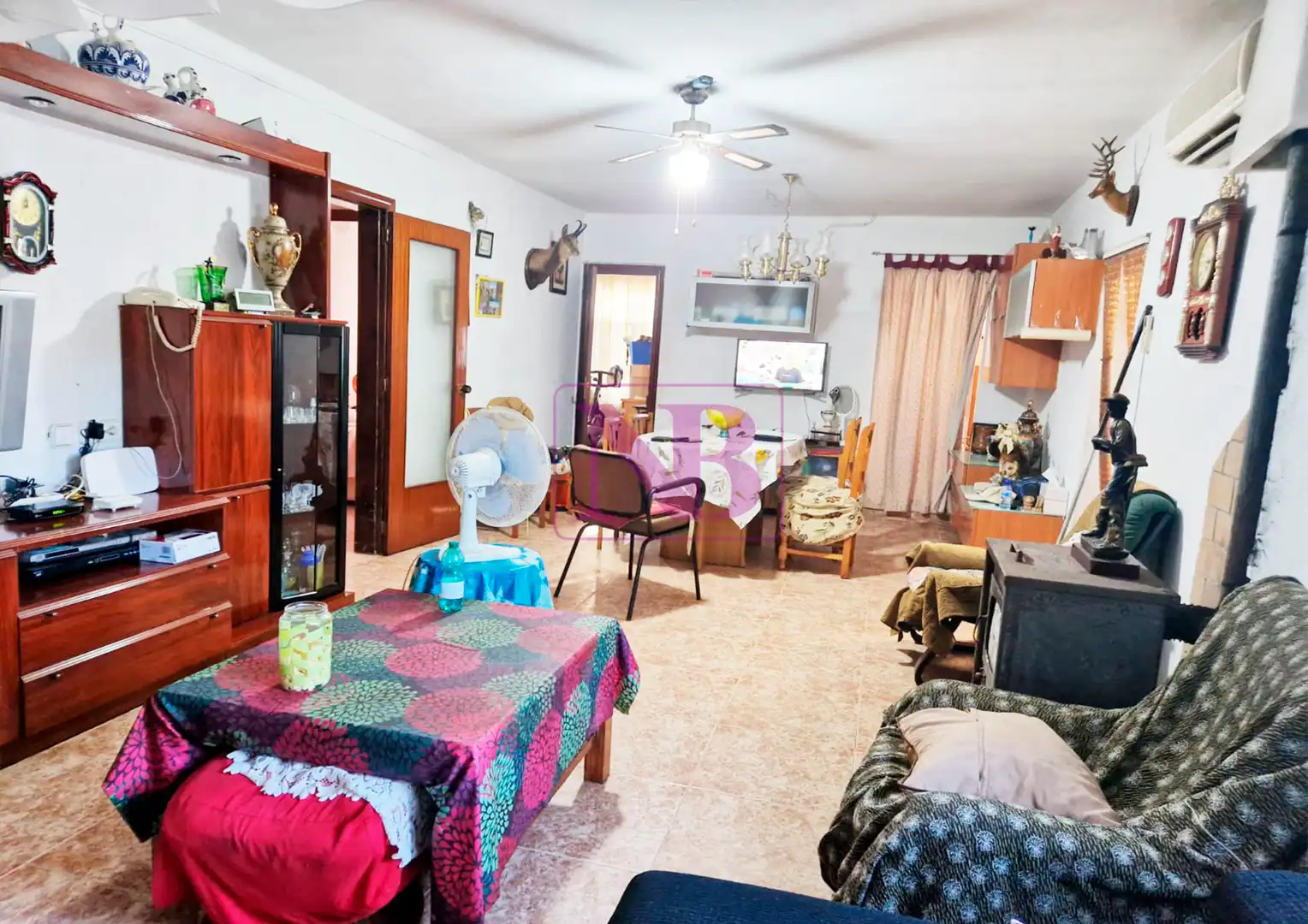 Sala d'estar de Casa o xalet en venda en Bràfim amb Jardí privat, Terrassa i Traster