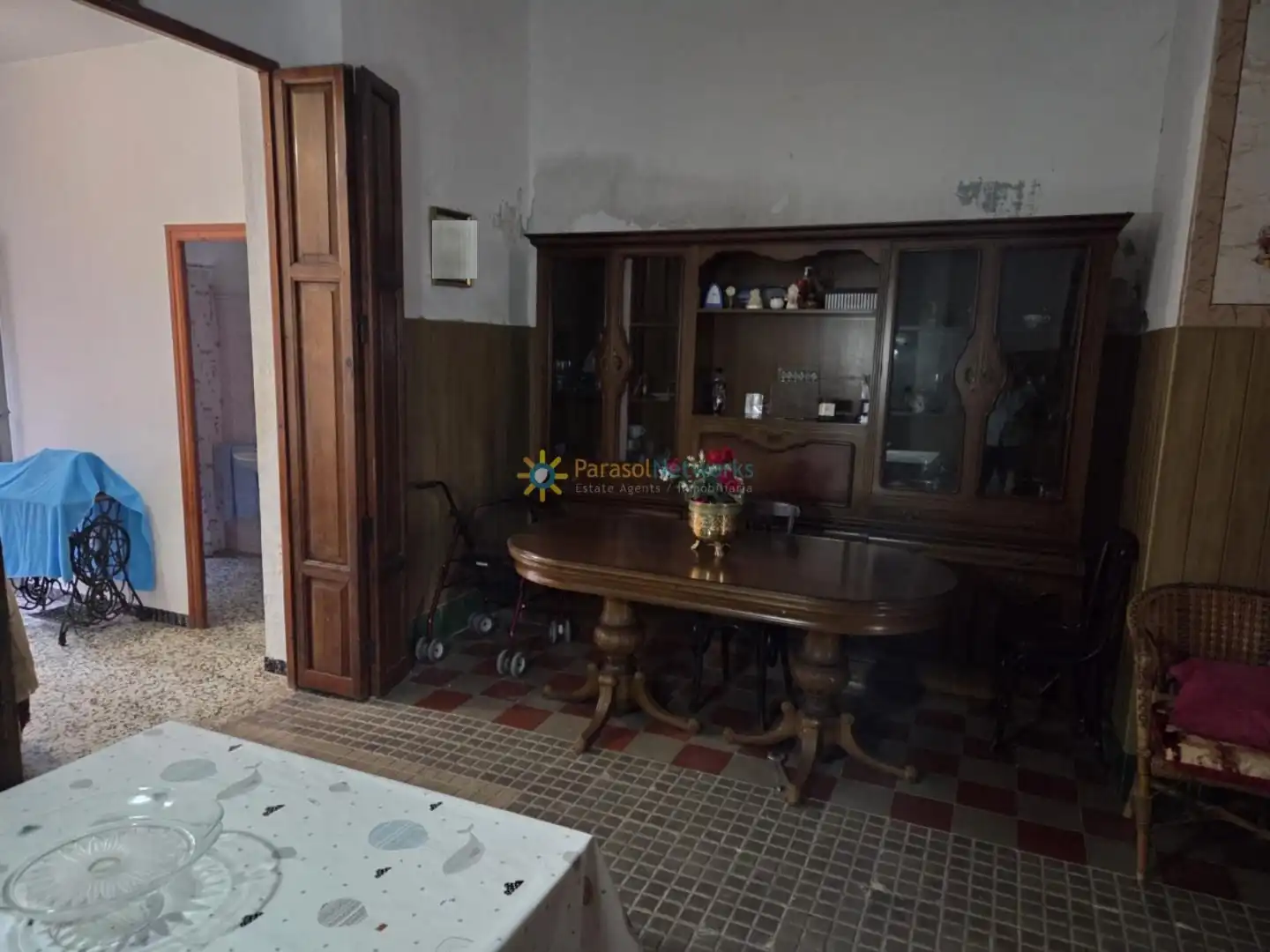 Menjador de Casa adosada en venda en Vilallonga / Villalonga amb Terrassa, Traster i Balcó
