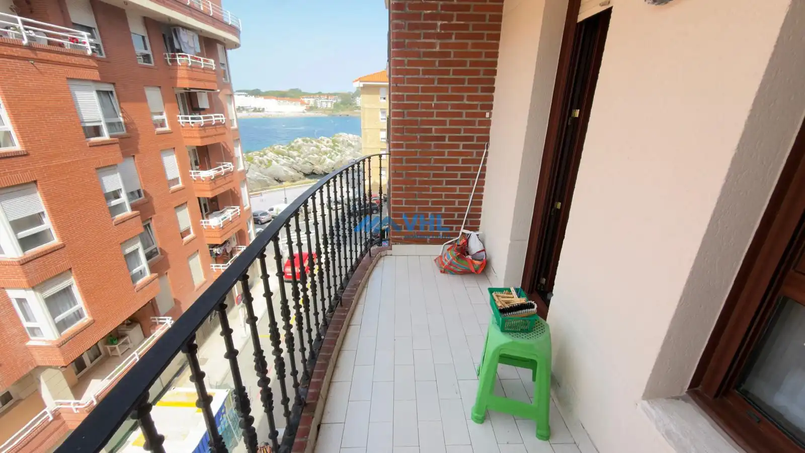 Terrasse von Wohnung zur Miete in Castro-Urdiales mit Heizung, Terrasse und Möbliert
