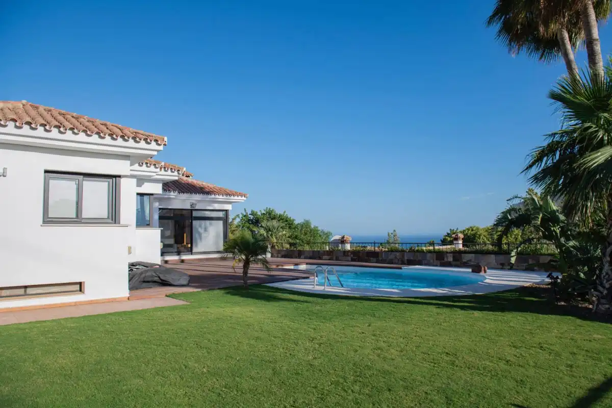 Jardín de Casa o chalet en venta en Benalmádena con Aire acondicionado, Calefacción y Piscina