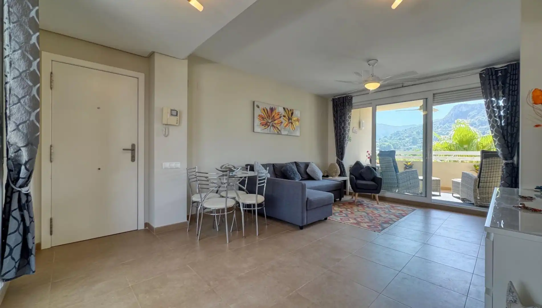 Living room of Attic for sale in Pego  with Air Conditioner, Private garden and Terrace