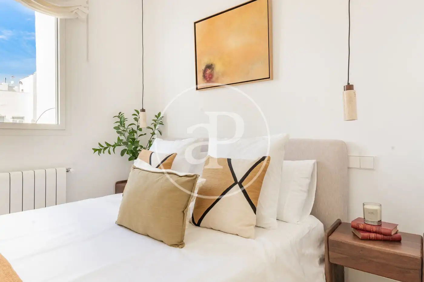 Schlafzimmer von Wohnung zum Verkauf in Madrid mit Klimaanlage, Heizung und Möbliert