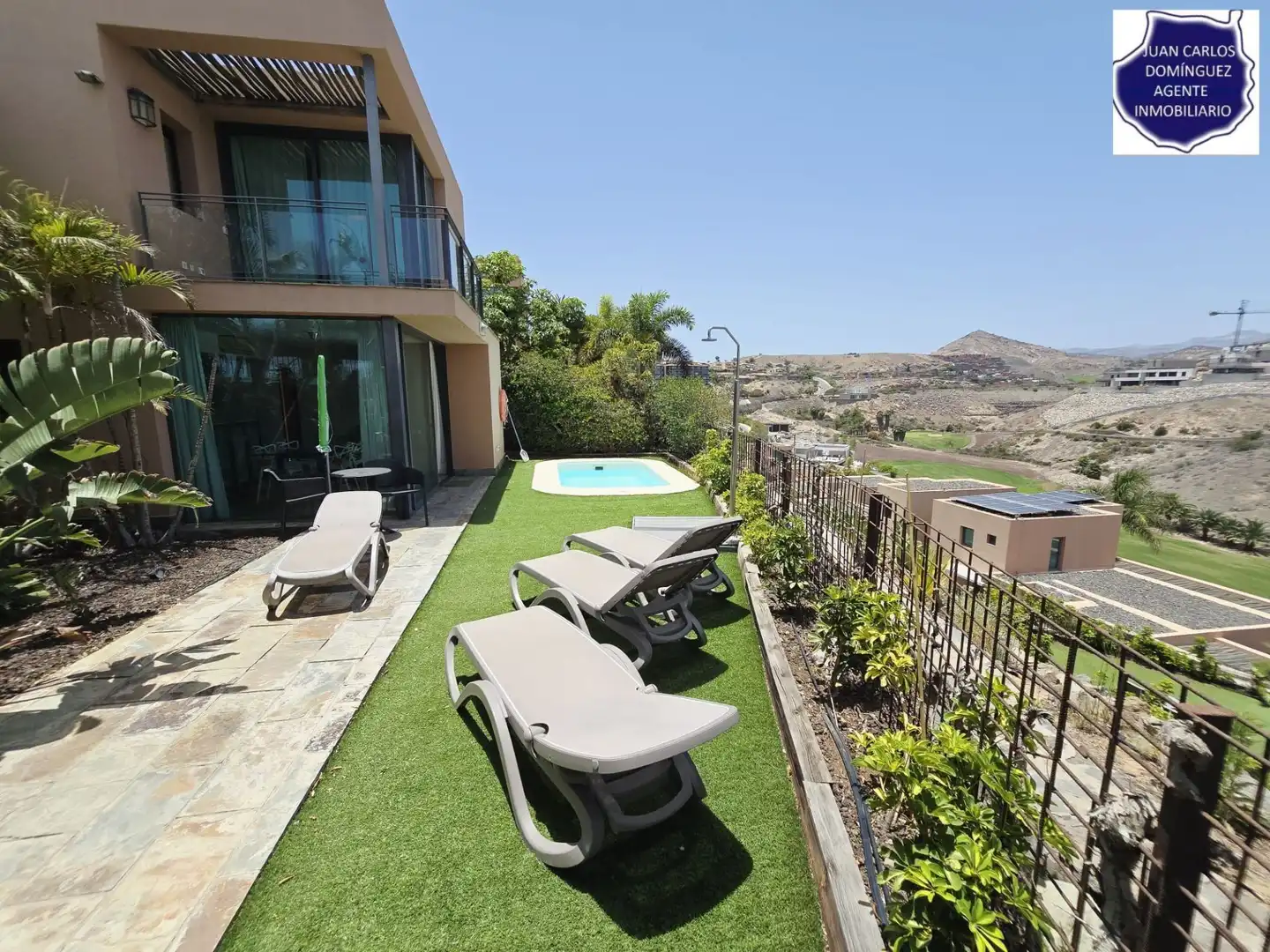 Terrasse von Haus oder Chalet zum Verkauf in San Bartolomé de Tirajana mit Klimaanlage, Privatgarten und Terrasse