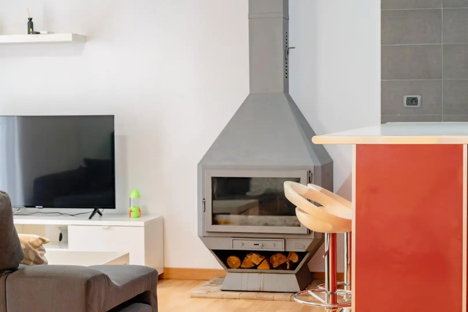 Wohnzimmer von Haus oder Chalet zum Verkauf in La Vall d'Uixó mit Klimaanlage, Heizung und Terrasse
