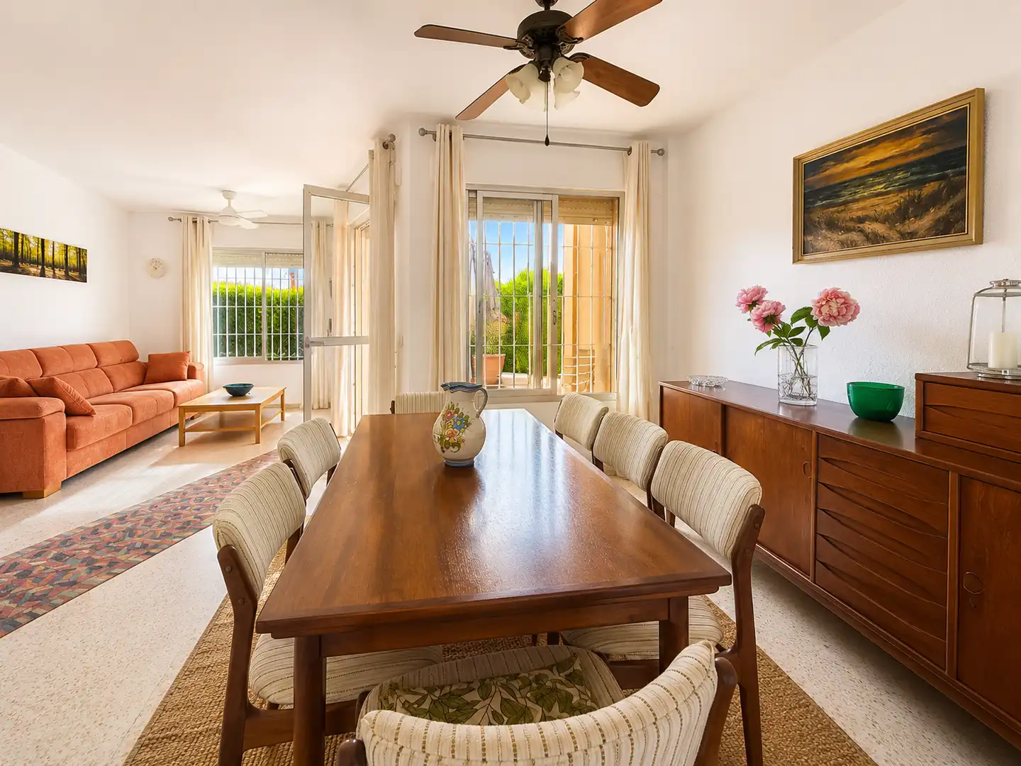 Comedor de Casa adosada en venta en Estepona con Jardín privado, Terraza y Piscina