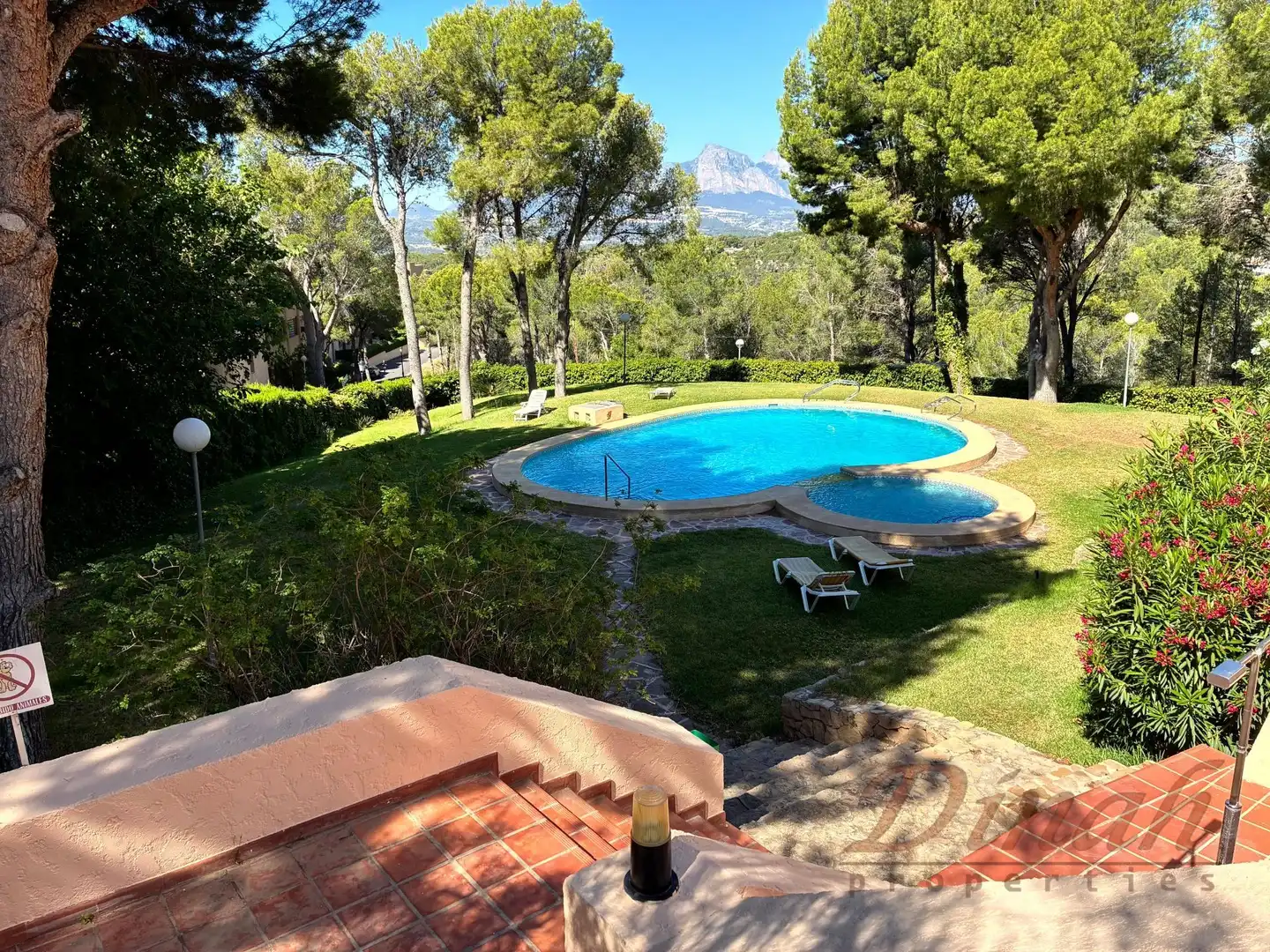 Jardín de Apartamento en venta en Altea con Aire acondicionado, Calefacción y Trastero