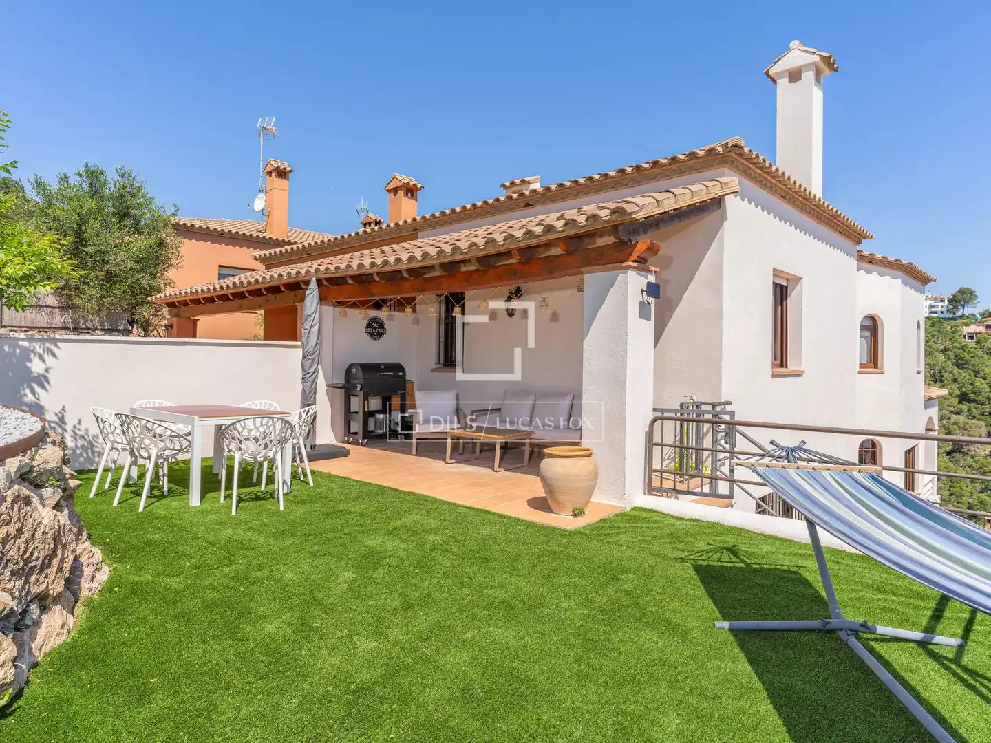 Terraza de Casa o chalet en venta en Begur con Aire acondicionado, Calefacción y Jardín privado