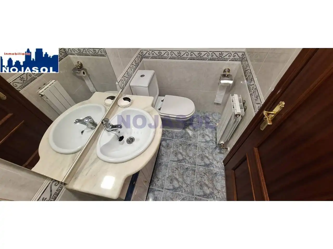 Baño de Apartamento de alquiler en Noja con Calefacción, Terraza y Amueblado