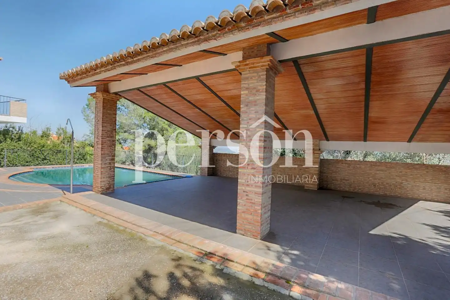 Terraza de Casa o chalet en venta en Alzira con Jardín privado, Terraza y Piscina