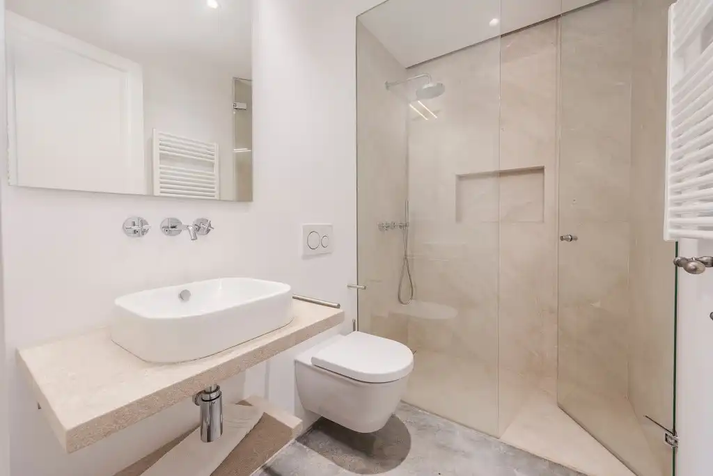 Bathroom of Country homes for sale in Pollença  with Air Conditioner, Heating and Private garden