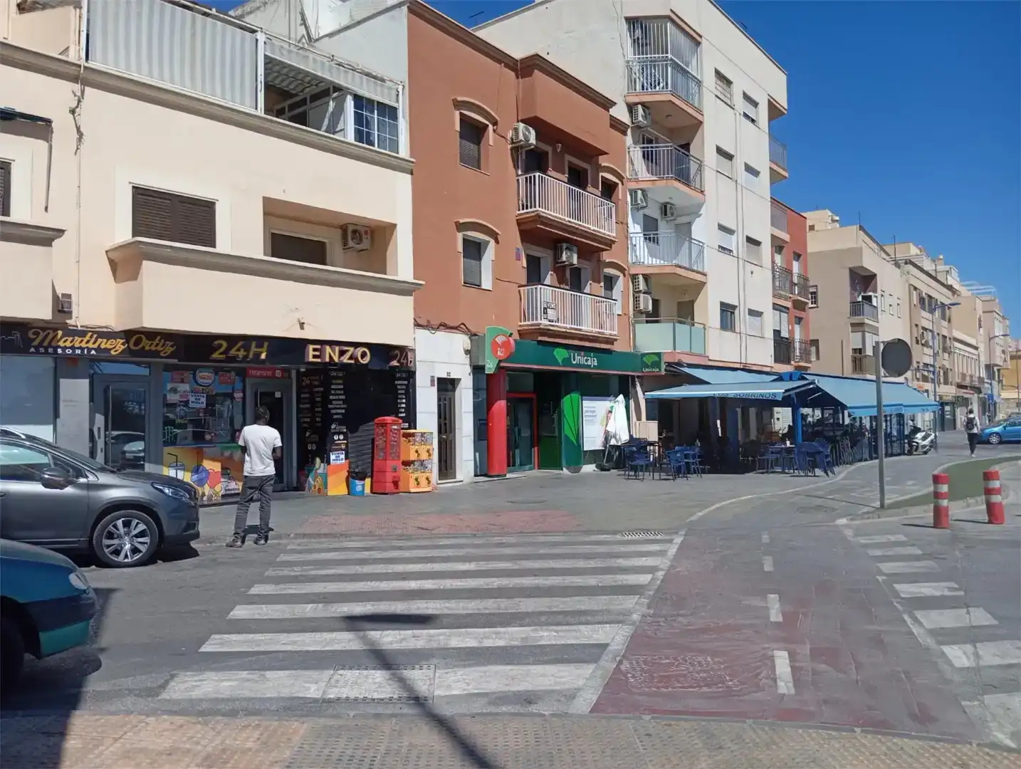Vista exterior de Pis en venda en Almería amb Aire condicionat, Parquet i Moblat