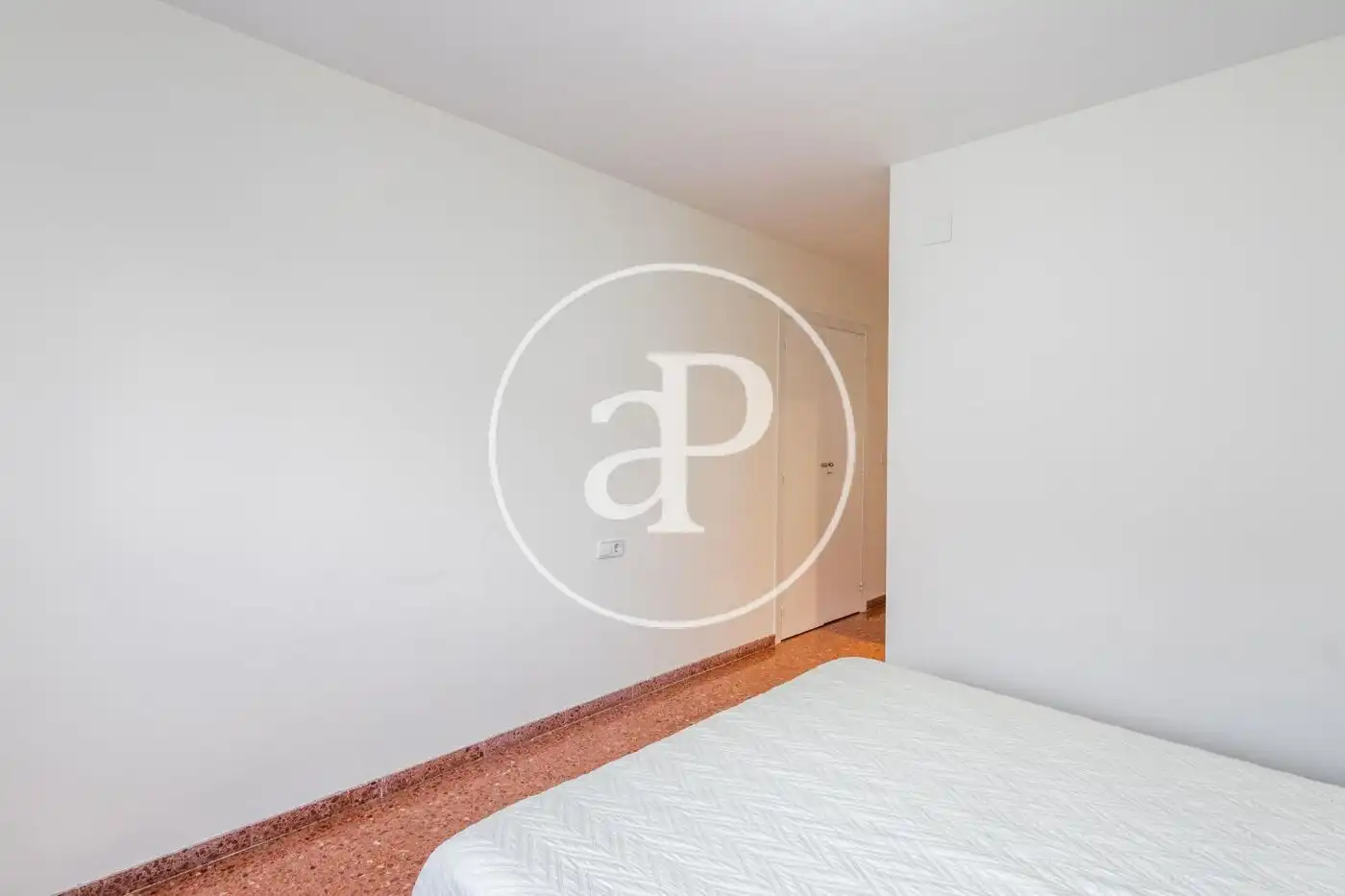 Bedroom of Flat for rent in Valencia  with Heating, Furnished and Balcony