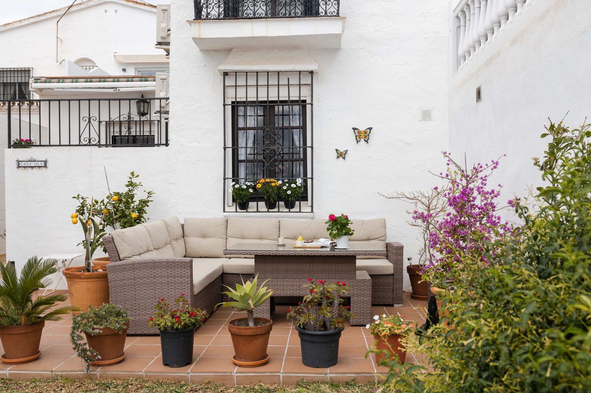 Terrassa de Casa adosada en venda en Mijas amb Terrassa i Balcó