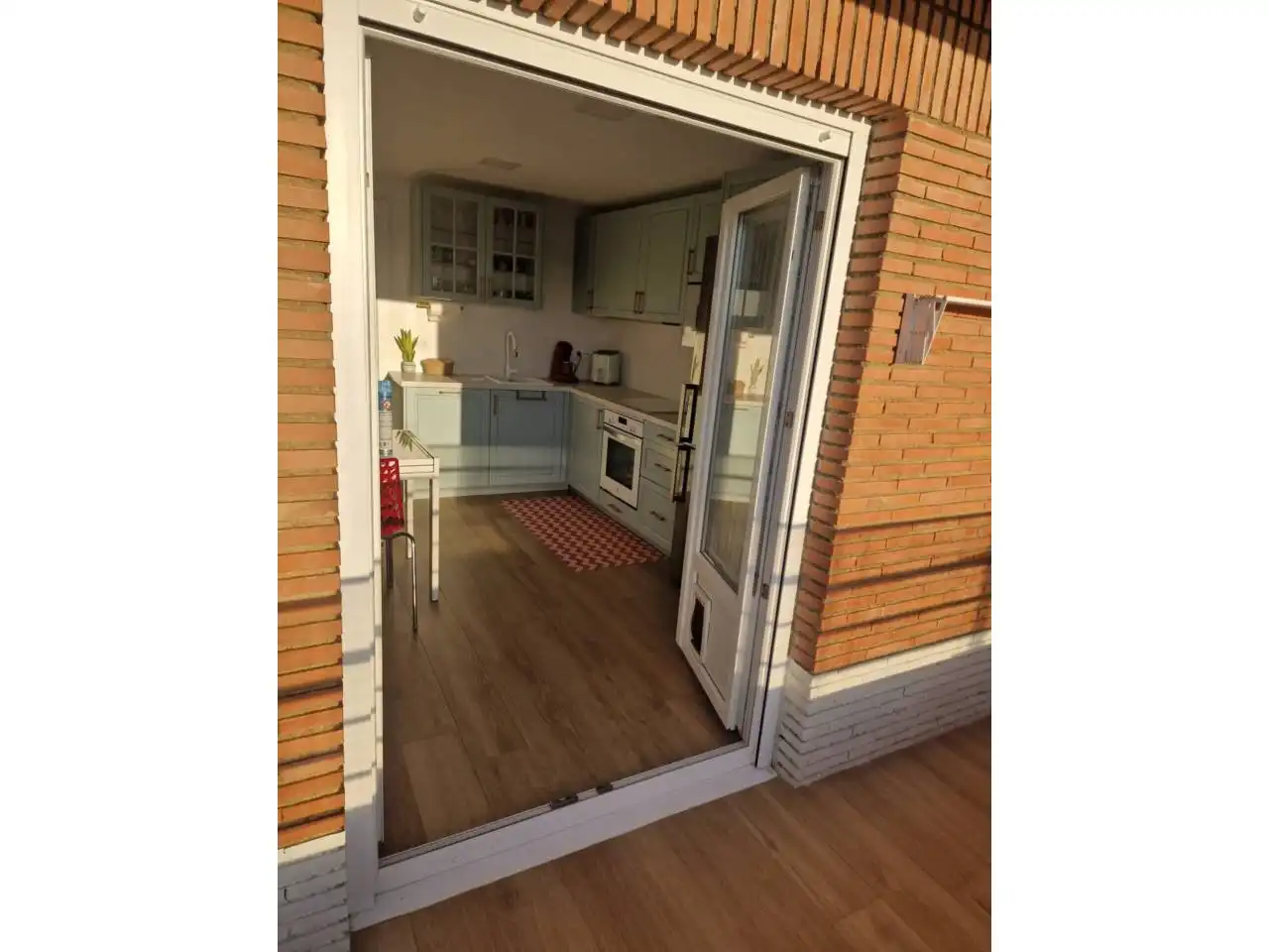 Küche von Dachboden zum Verkauf in León Capital  mit Heizung, Parkett und Terrasse